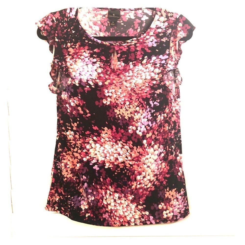 Worthington blouse chic core color splash tunic sleeveless